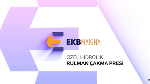 EKB Makina - Özel Rulman Çakma Presi